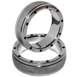 METAL HARD - METAL RING FOR PENIS AND TESTICLES 45MM 2